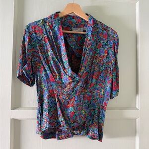 Floral Women's Top - Multicolor